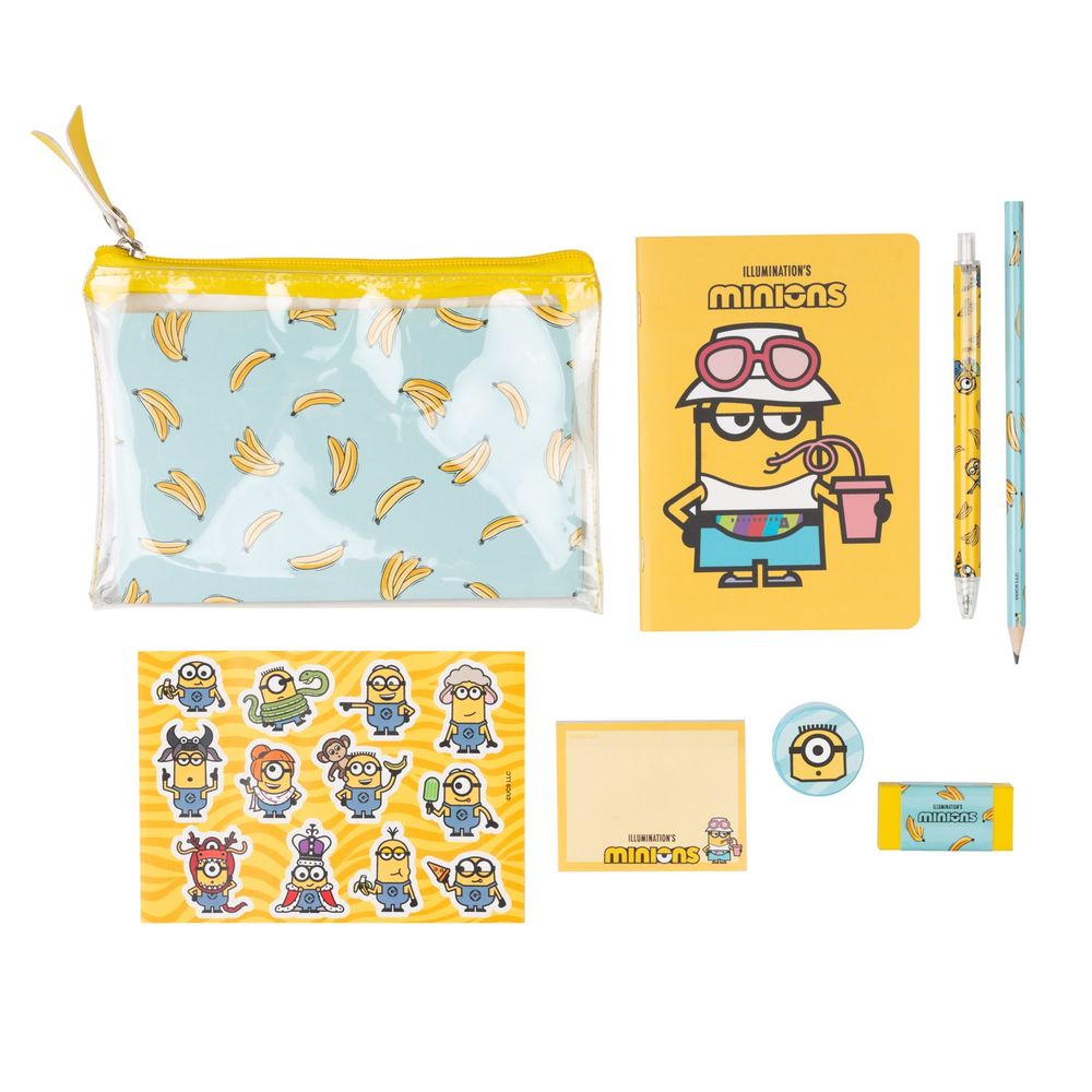 Grupo Erik Minions - Basic Briefpapier Set - Mehrfarben